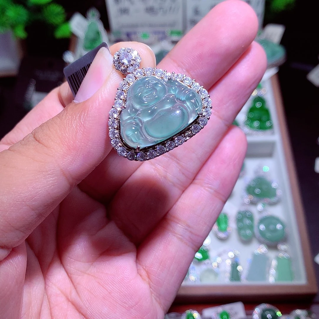颈饰未镶嵌翡翠翡翠