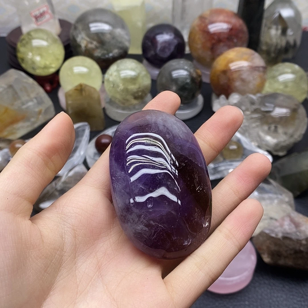 珠宝半成品水晶未镶嵌131水晶石