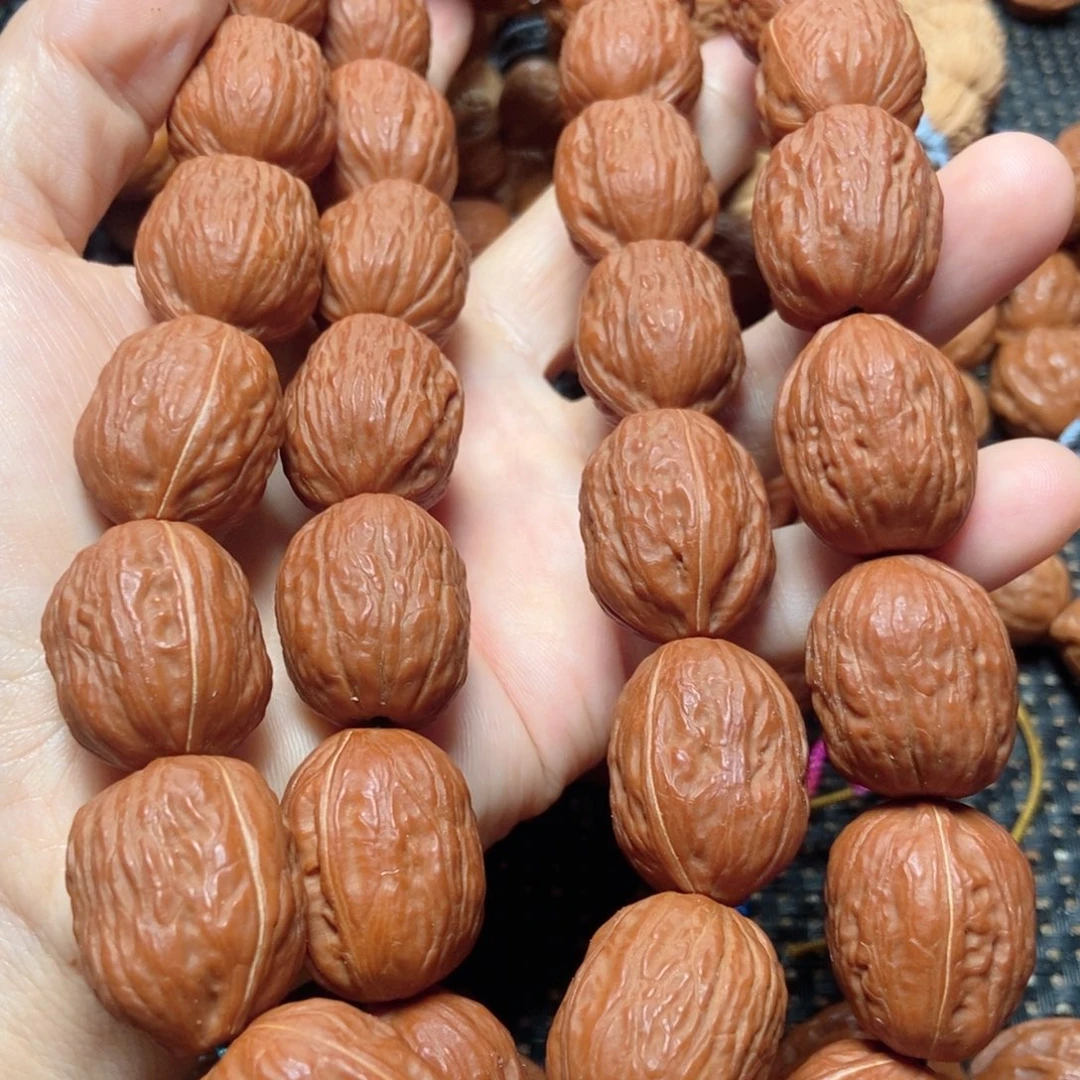 君***子手串桃核红枣脖挂