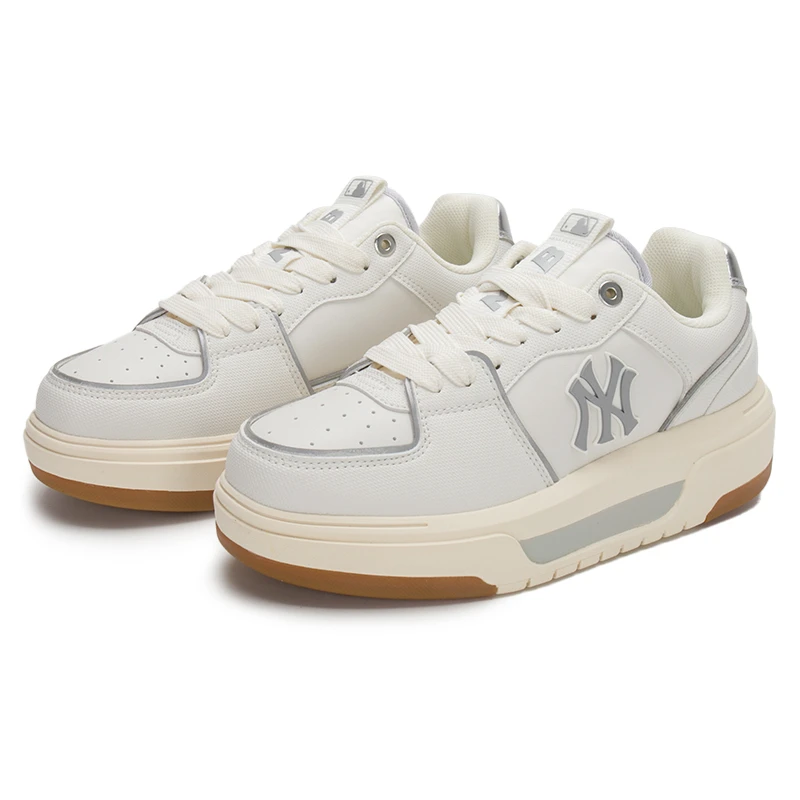 MLB正品男女情侣大logo学长鞋厚底休闲运动鞋25夏季新款3ASXCHV4N