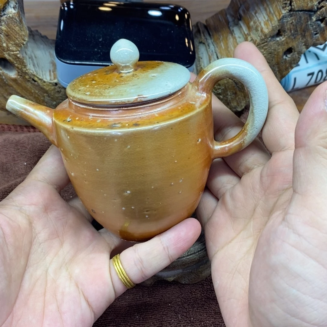 陶园柴烧，精品高货伟*700瑕