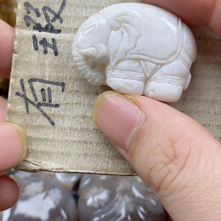 颈饰未镶嵌硅化珊瑚（珊瑚玉）金**舞小