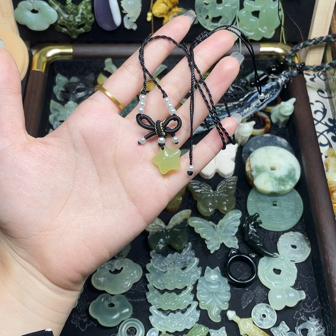 蛇纹石玉未镶嵌颈饰福利