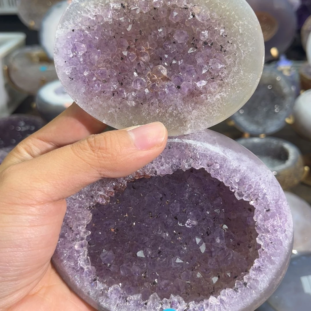 未镶嵌大型摆件（非配饰）紫晶金*