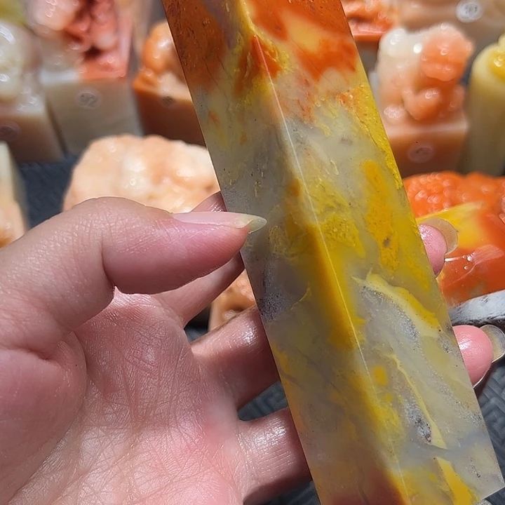 赤***牛老挝石老挝保利石印章