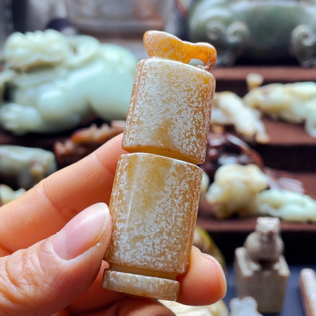 吊坠白玉菩提摆件