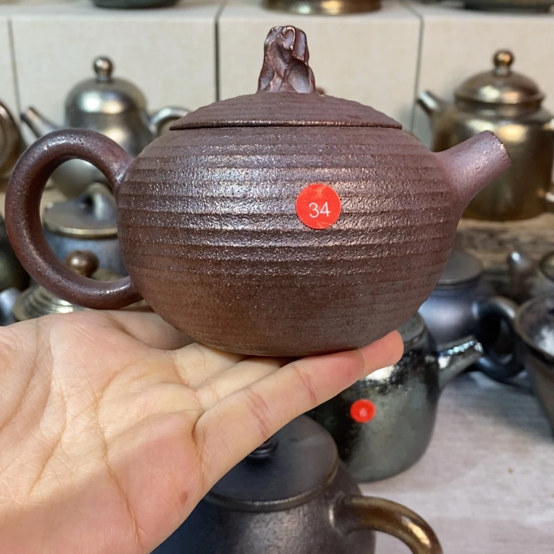 云南建水紫陶柴烧特价壶