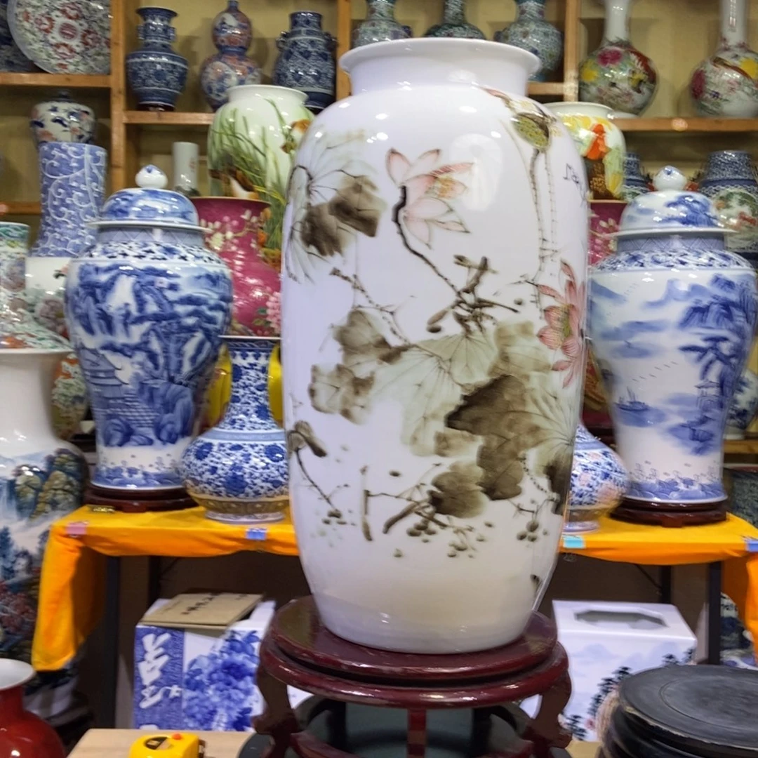 景德镇陶瓷花瓶摆件