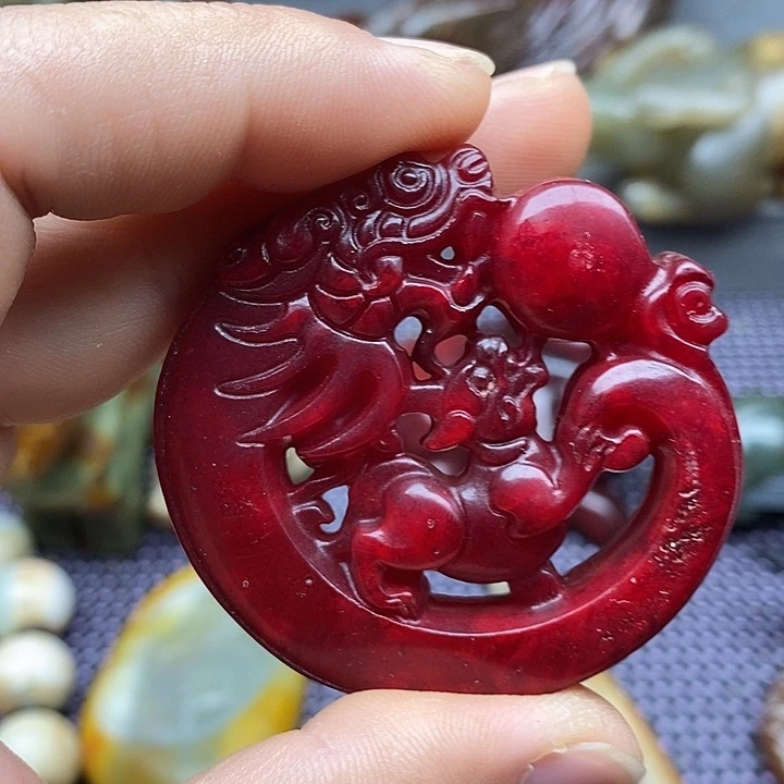 未镶嵌蛇纹石玉颈饰