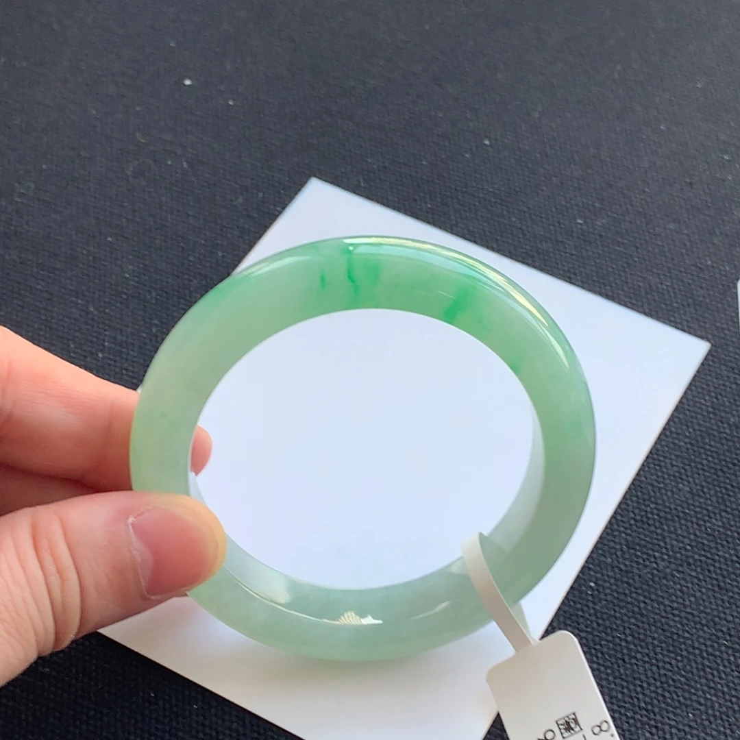 翡翠未镶嵌手镯94号