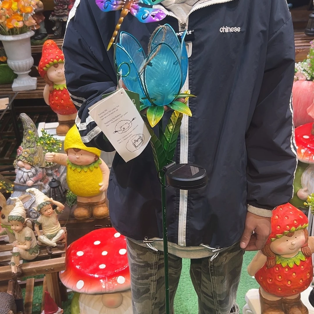 花园摆件红红火火