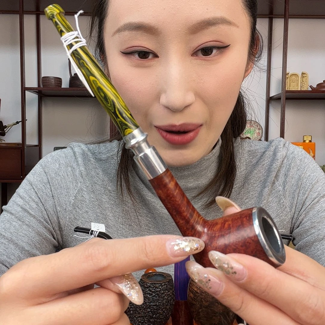 木进口石楠木烟斗