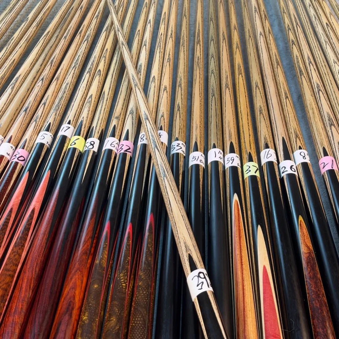 欧***野白蜡木长款斯诺克粉象