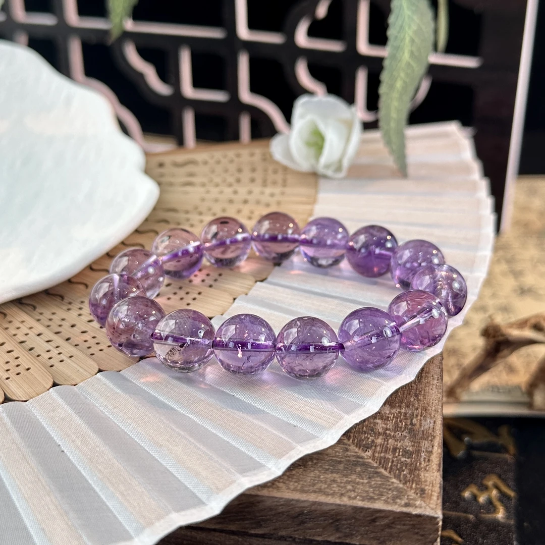 【太阳严选】紫水晶玻利维亚单圈手串（天然珠宝多样性发其一）