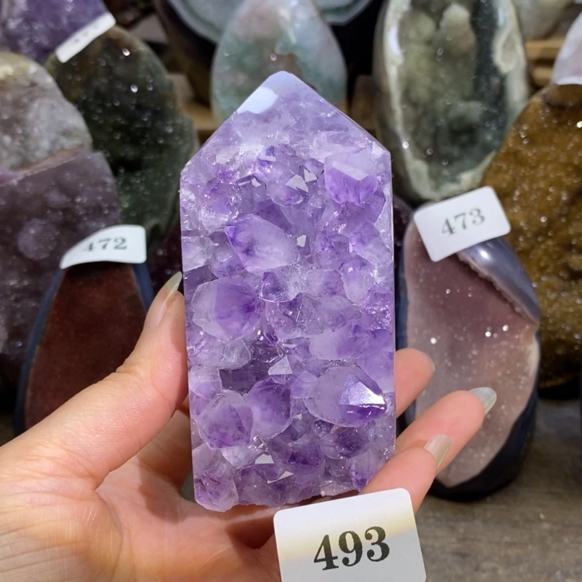 【闪购商品】未镶嵌大型摆件（非配饰）紫晶