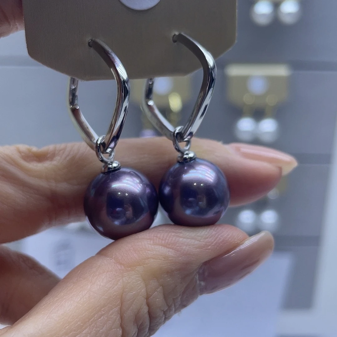 淡水珍珠未镶嵌耳饰