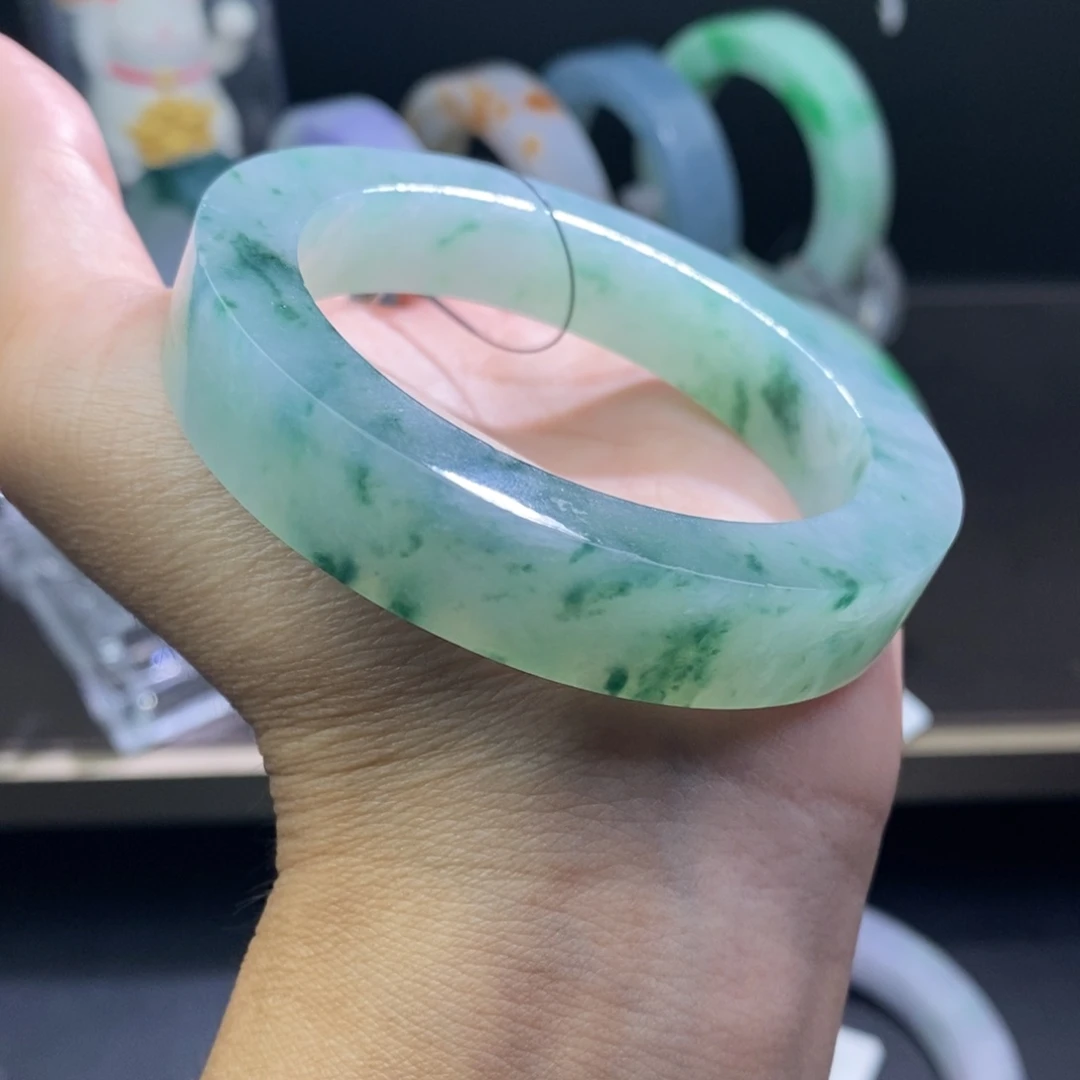 定制翡翠翡翠手镯未镶嵌
