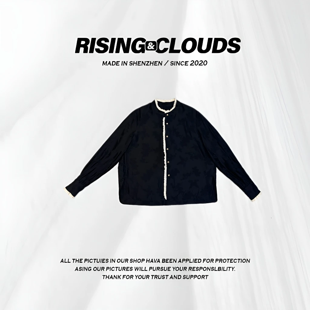 RISING&CLOUDS【小云姐】显瘦深圳舒适百搭时尚衬衫010189