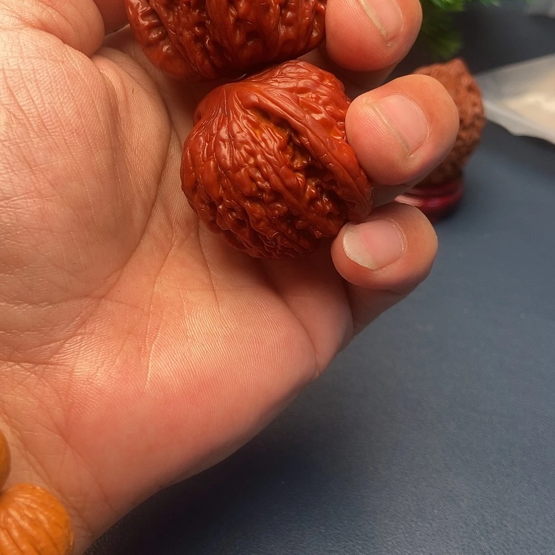 始***老把件文玩核桃秀球1