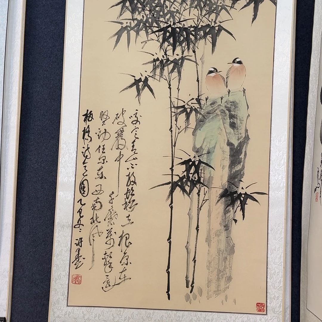 纯手绘国画作品好看四尺