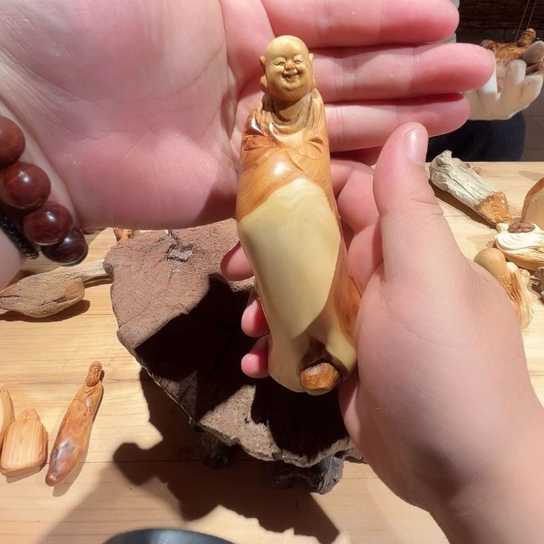柏木（崖柏）心***师太行崖柏纯手工制作
