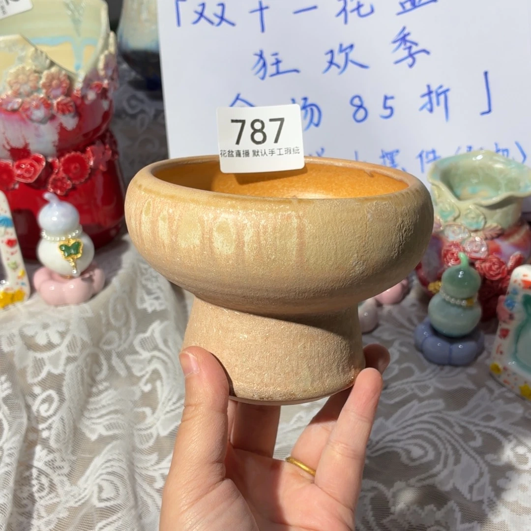 景德镇陶瓷花盆艺术