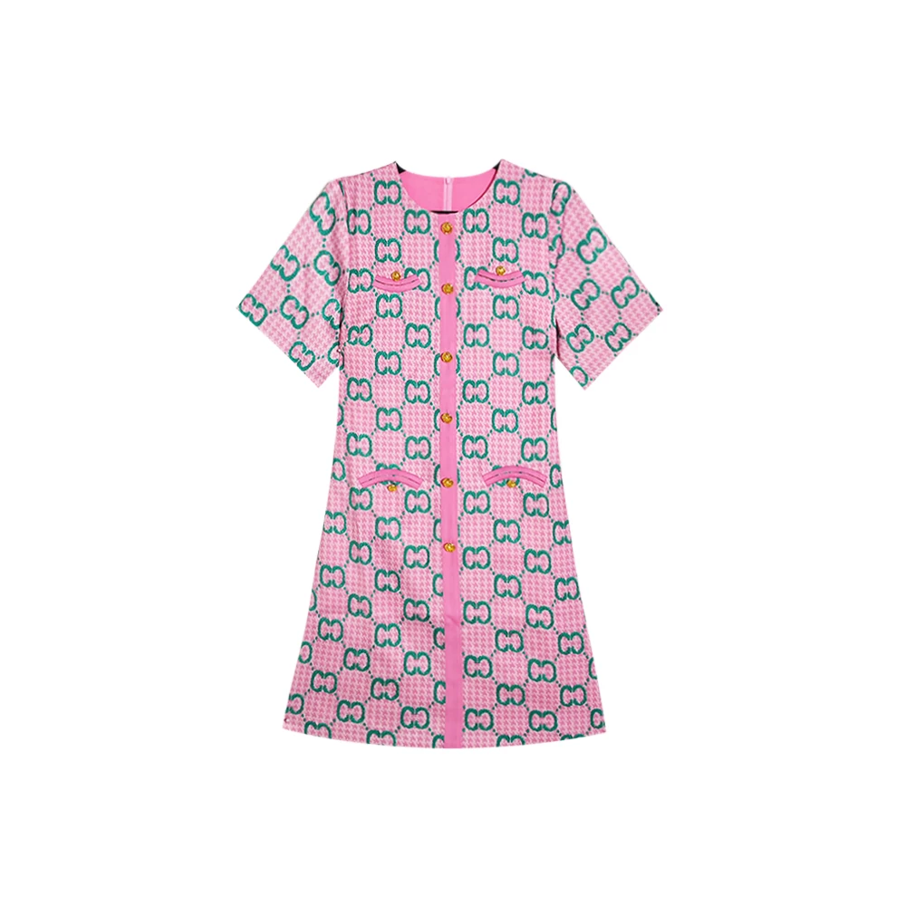 2025TT松紧腰长裙腰带连衣裙夏季提花城市游牧风#13-QZ-19