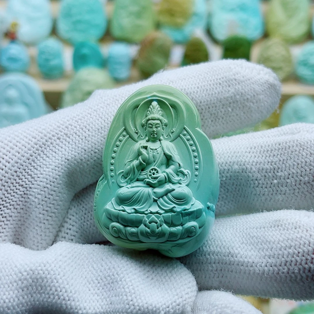 绿松石未镶嵌珠宝奇石