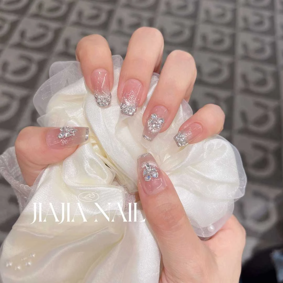 【一见倾心】25新款高品质纯手工穿戴甲美甲贴穿戴式光疗甲猫眼闪钻