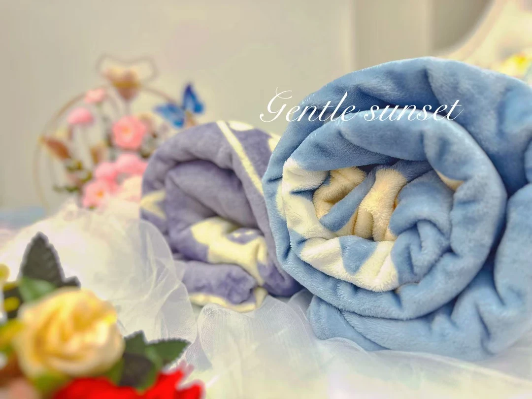 【福利】高奢品质亲肤婴儿绒珊瑚绒毛毯（拍一发二 不含礼盒）m