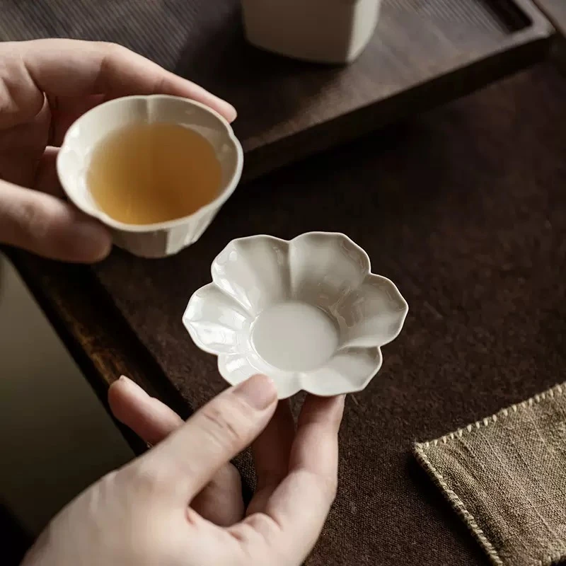 草木灰花瓣杯垫fl