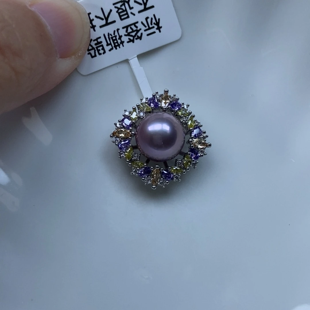 淡水珍珠吊坠(不含链)合金福利104