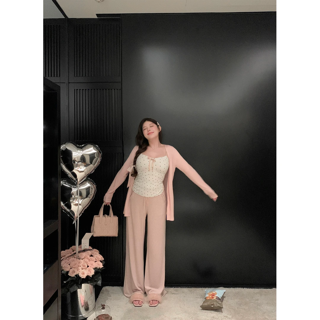 只有裤型没有腿形!!!【“桃桃奶昔裤”·超柔羊毛蚕丝!!】ZTPQ1736