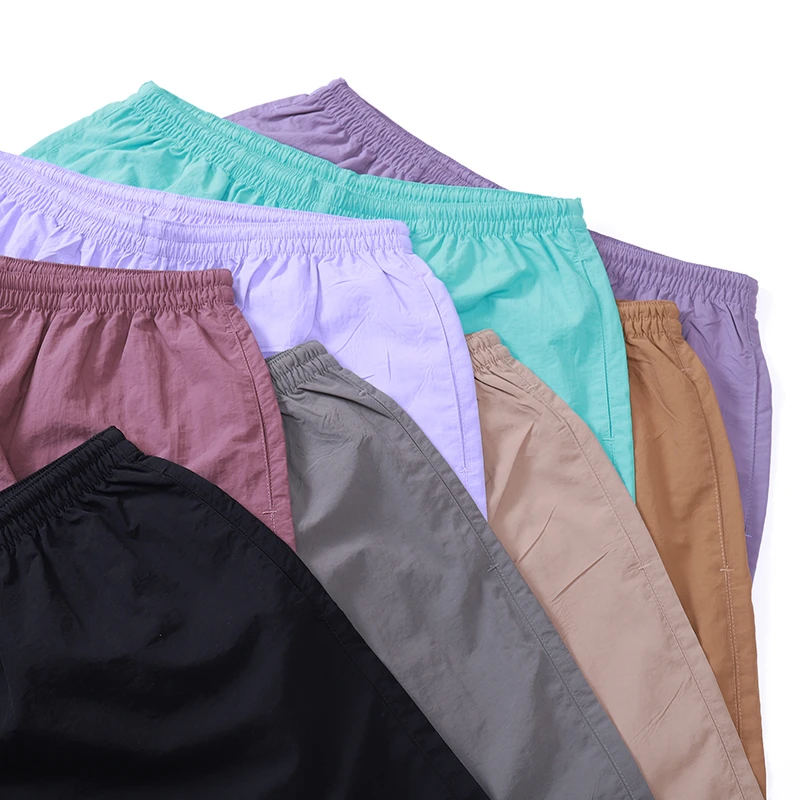 YXY【8色系】J男女同款速干短裤尼龙透气轻薄运动马卡龙色系潮宽松