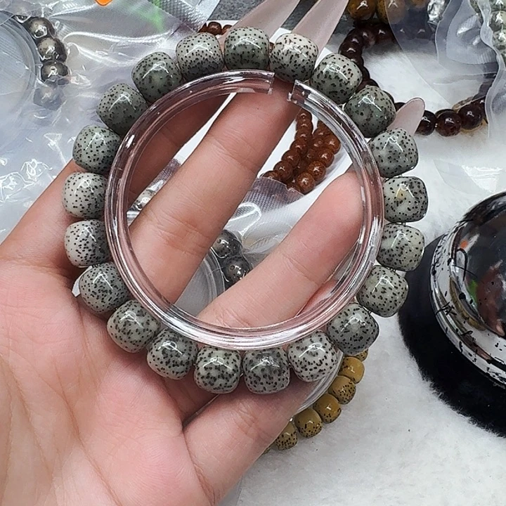 星月菩提手串388入门绿魔星月菩提11桶单圈