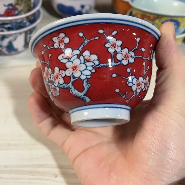 瓷片景德镇陶瓷杯子。