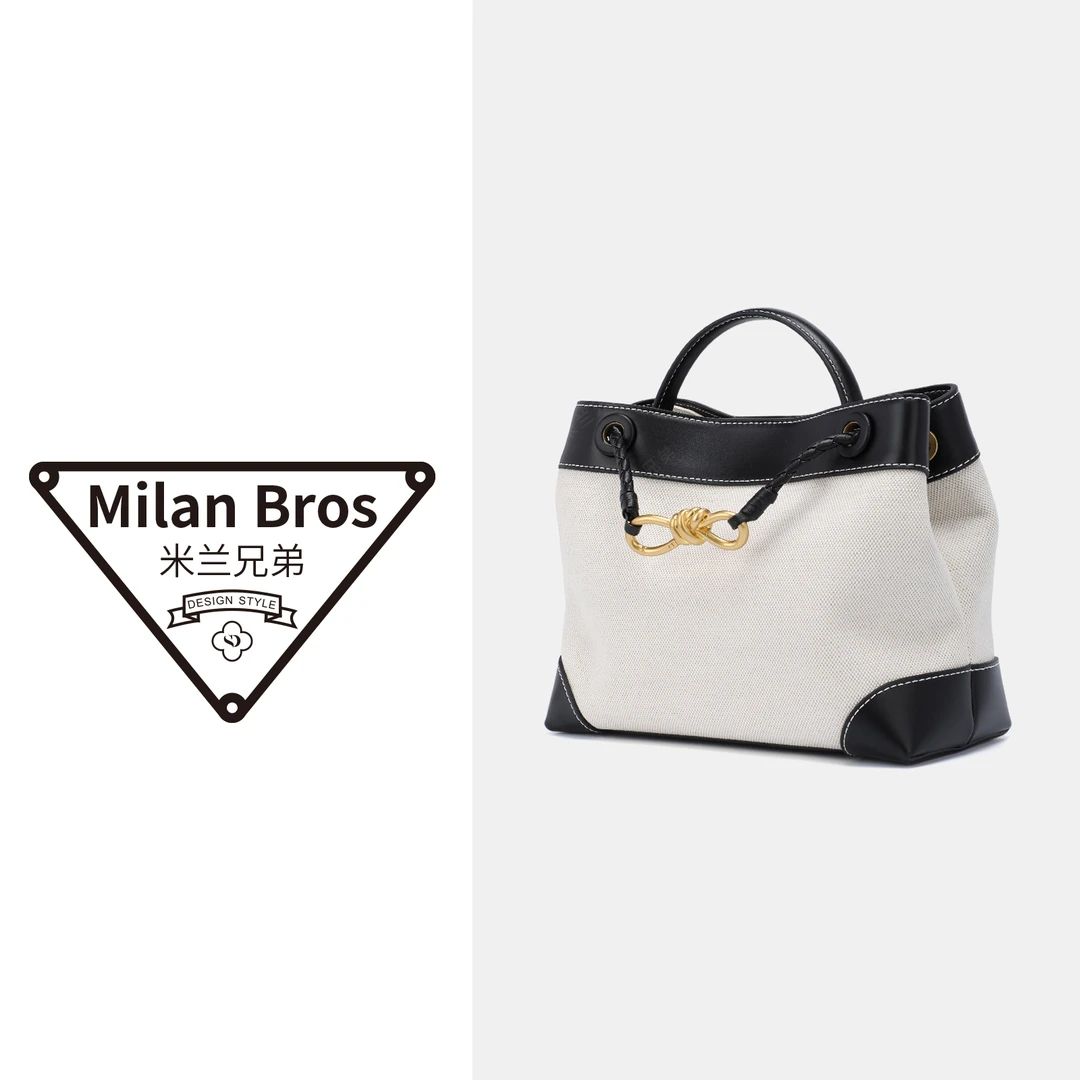 【米兰兄弟】头层牛皮女士手提包