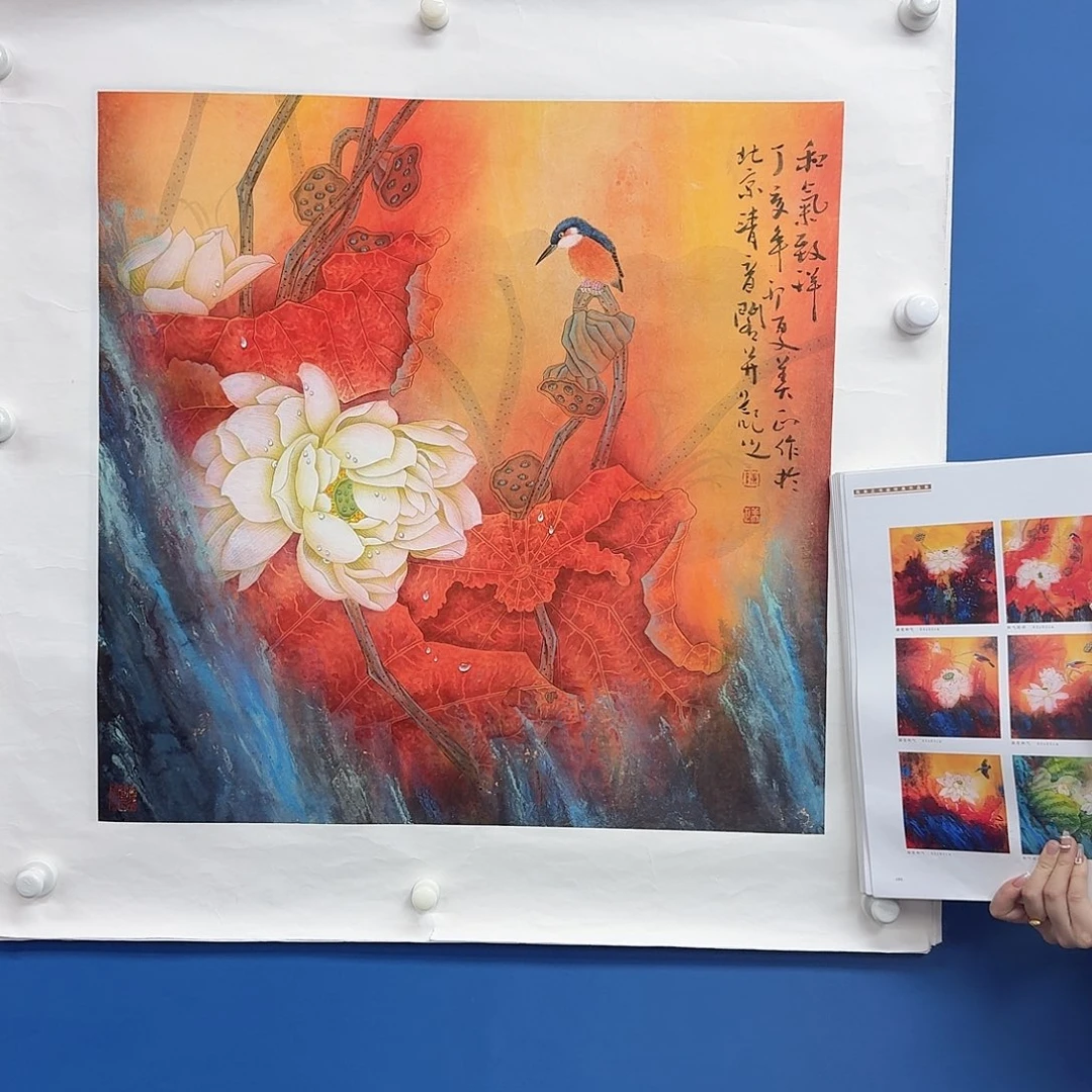 国画多次参加国内外大型
