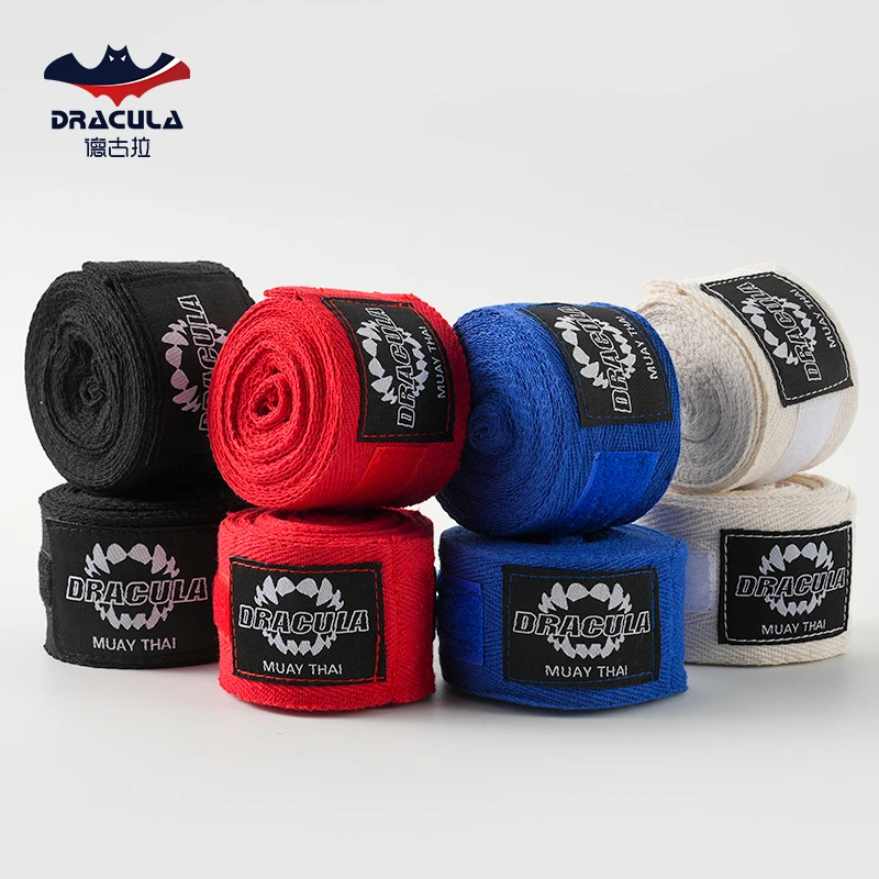 DRACULA拳击绷带 运动拳击散打MMA泰拳套绷带 拳击绑带缠手绑手带