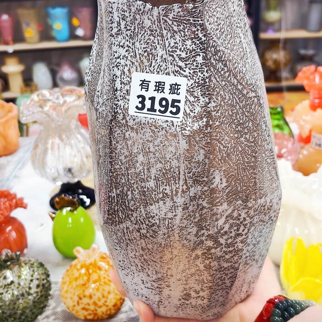 宝***漏琉璃安妮家居花瓶摆件不完美