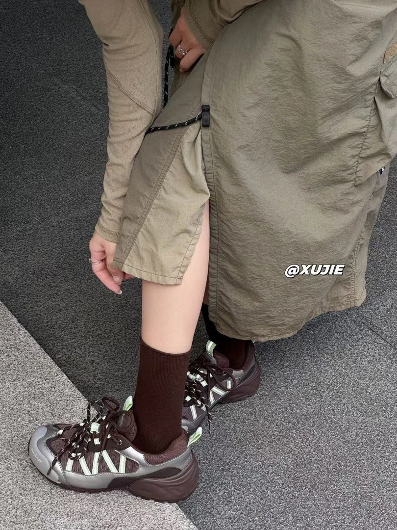 【超哥】登山鞋ins 时尚潮鞋舒适运动休闲低帮复古透气百搭经典系带