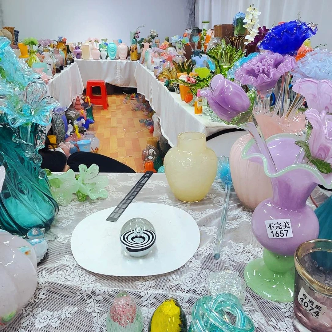 琉璃球琉璃花瓶花器艺术品