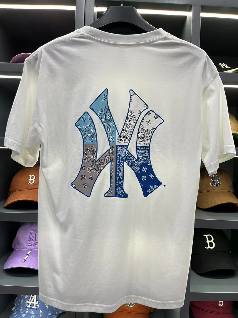 NY联名款老花圆领T恤男女同款 晴晴108