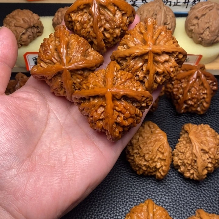 把件文玩核桃建****，工艺四棱