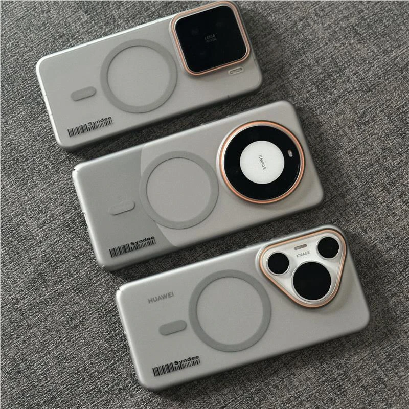 柔砂肤感华为mate60Pro磁吸pura70小米15手机壳P70/p60超薄防摔14