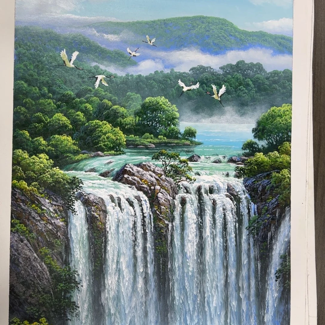 油画加油加油努力加油加油加油
