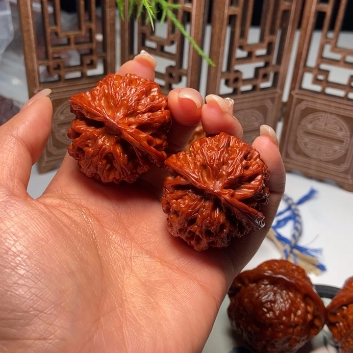 文玩核桃吊坠苹果40尺