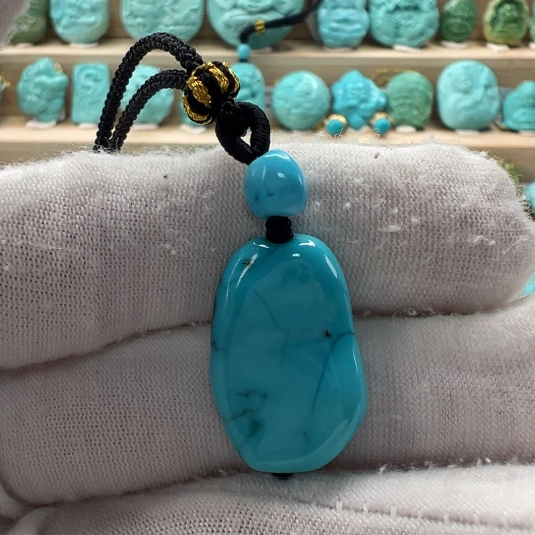 未镶嵌绿松石随形14.5mm