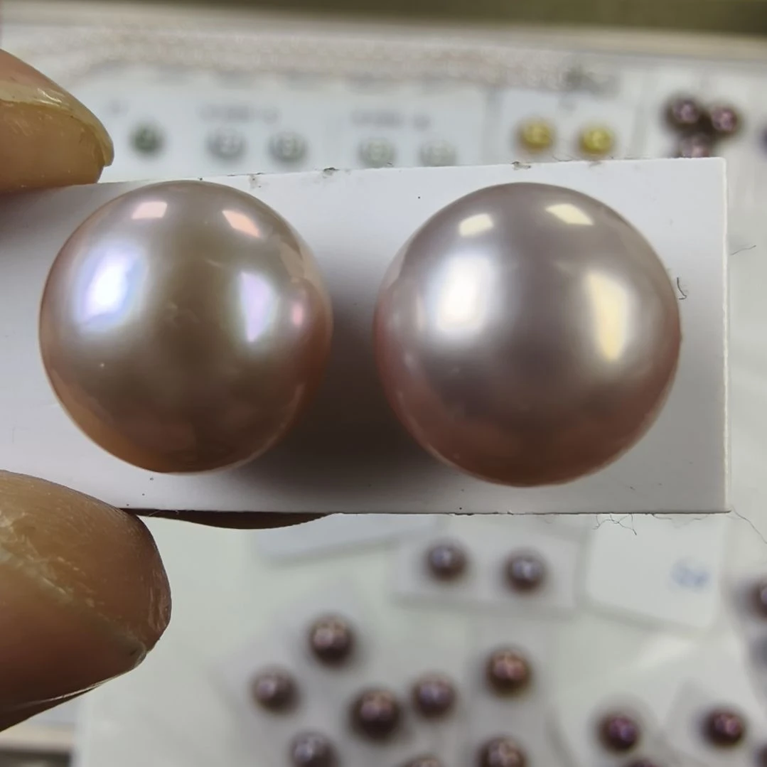 银S925镶嵌淡水珍珠定制