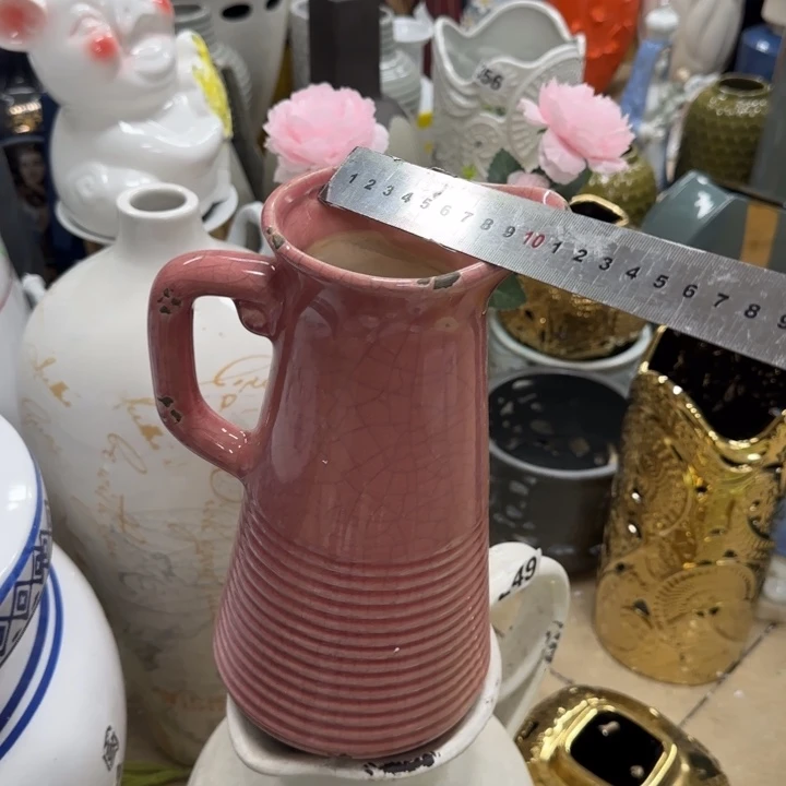 瓷片陶瓷工艺花瓶摆件